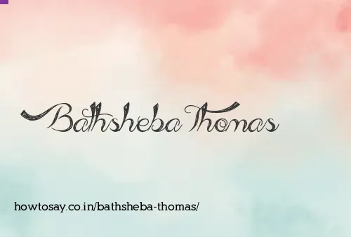 Bathsheba Thomas