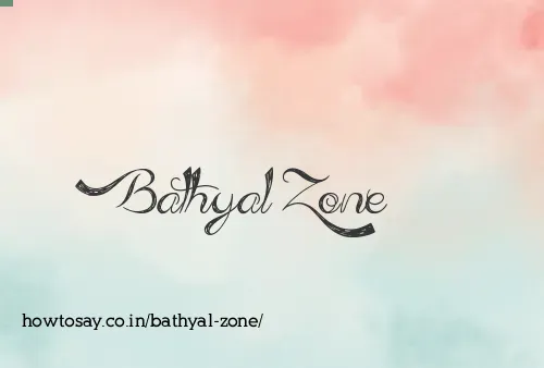 Bathyal Zone