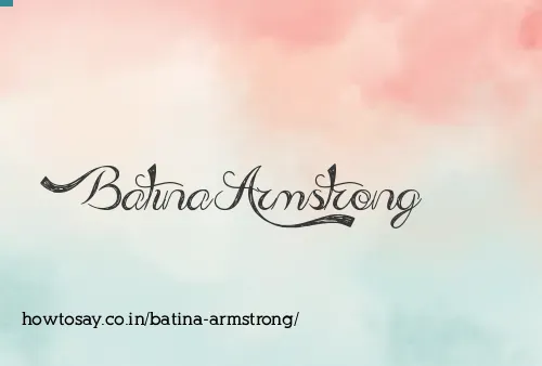 Batina Armstrong