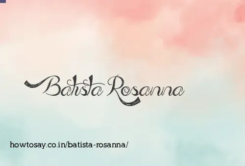 Batista Rosanna
