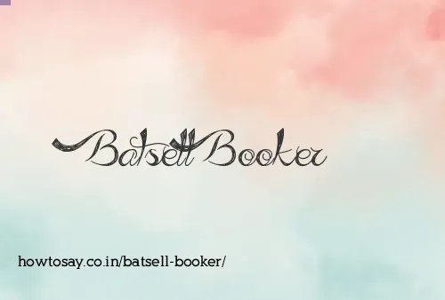 Batsell Booker