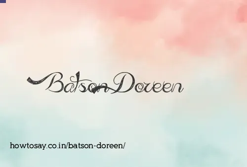 Batson Doreen