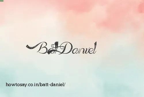 Batt Daniel
