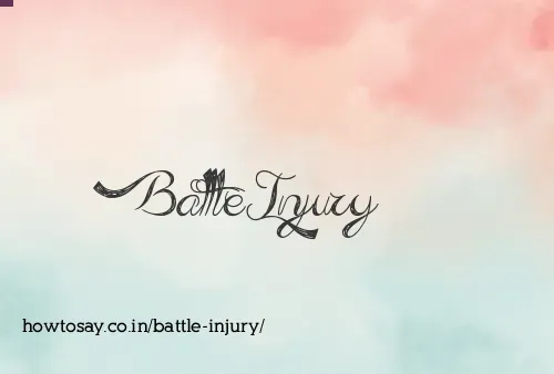 Battle Injury