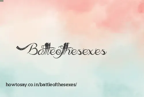 Battleofthesexes