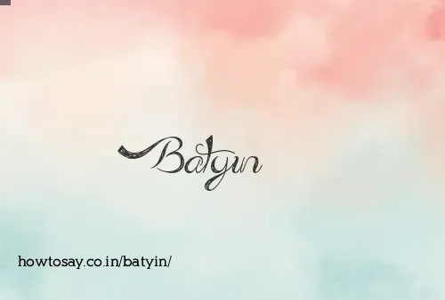 Batyin