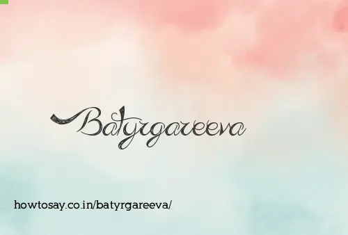 Batyrgareeva