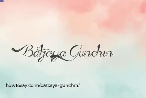 Batzaya Gunchin
