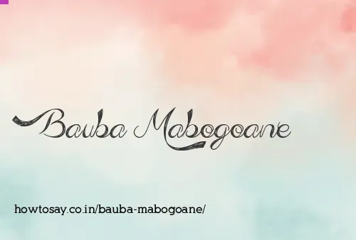 Bauba Mabogoane