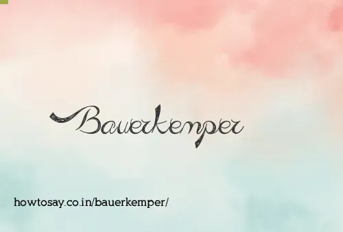 Bauerkemper