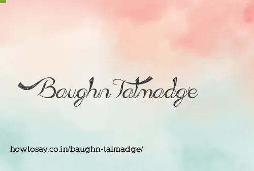 Baughn Talmadge