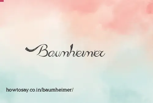 Baumheimer