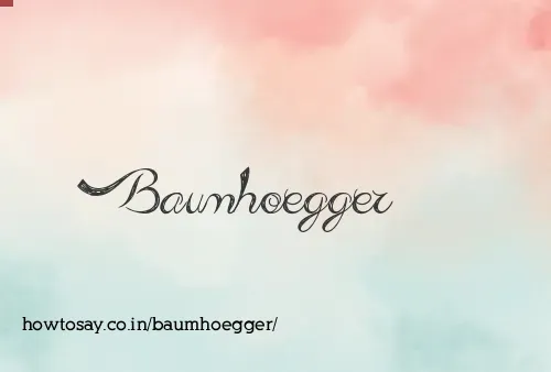 Baumhoegger