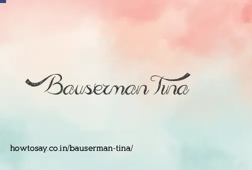 Bauserman Tina
