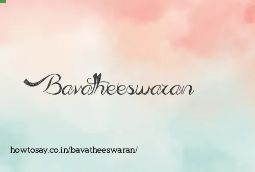 Bavatheeswaran