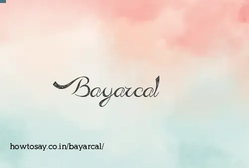 Bayarcal