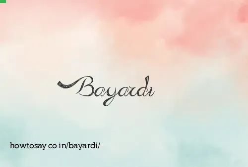 Bayardi