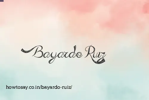 Bayardo Ruiz