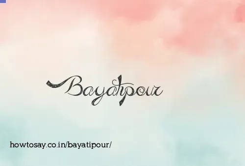 Bayatipour