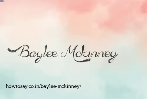 Baylee Mckinney