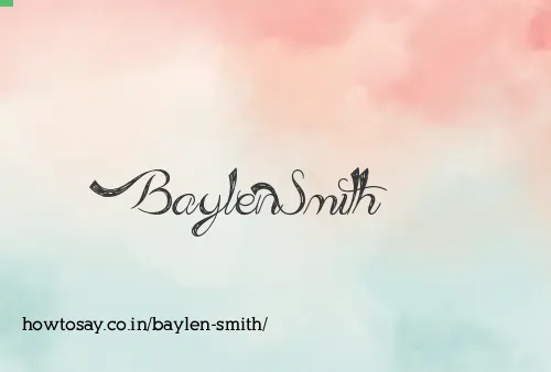 Baylen Smith