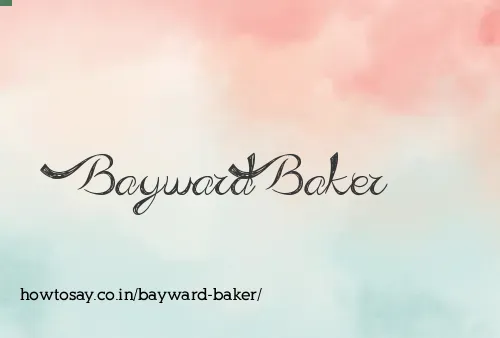Bayward Baker