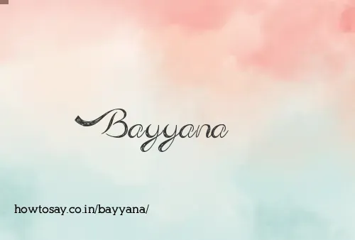 Bayyana