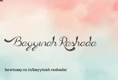 Bayyinah Rashada