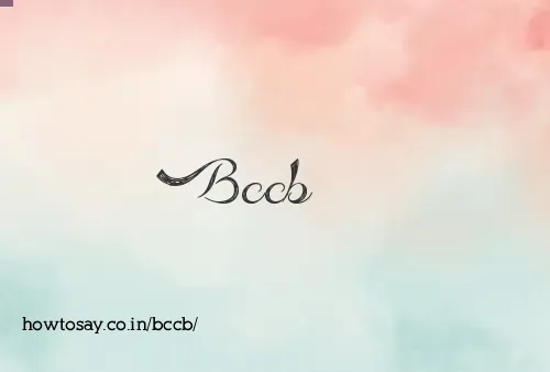 Bccb