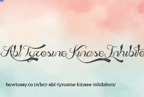 Bcr Abl Tyrosine Kinase Inhibitors