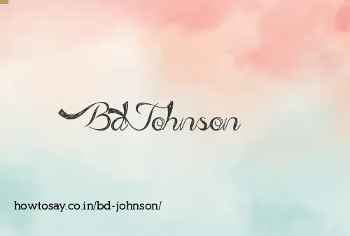 Bd Johnson