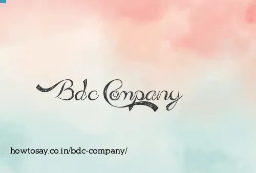 Bdc Company
