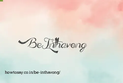 Be Inthavong