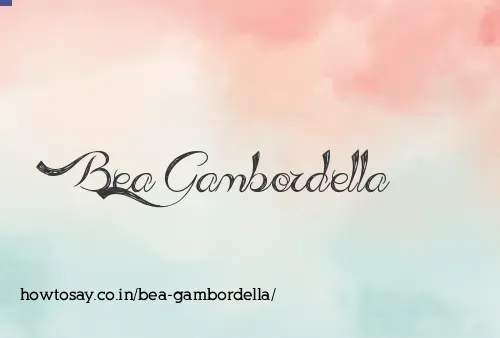 Bea Gambordella