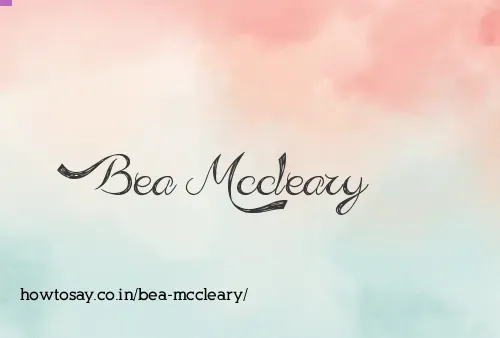 Bea Mccleary