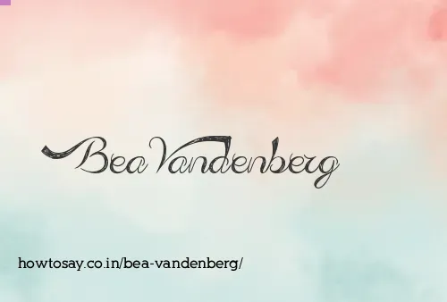 Bea Vandenberg