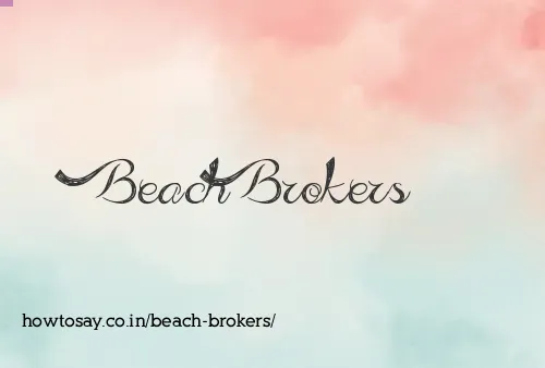Beach Brokers