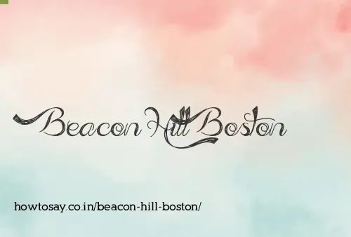 Beacon Hill Boston