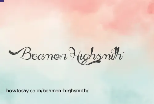 Beamon Highsmith