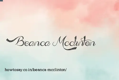 Beanca Mcclinton