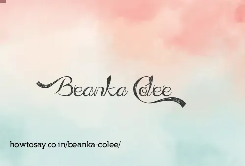 Beanka Colee