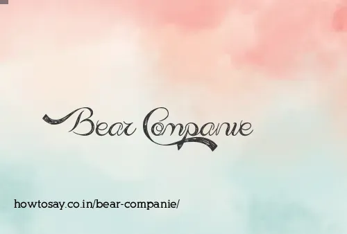 Bear Companie