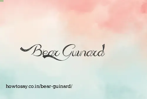 Bear Guinard