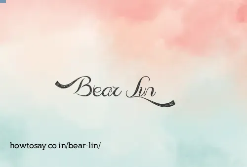 Bear Lin