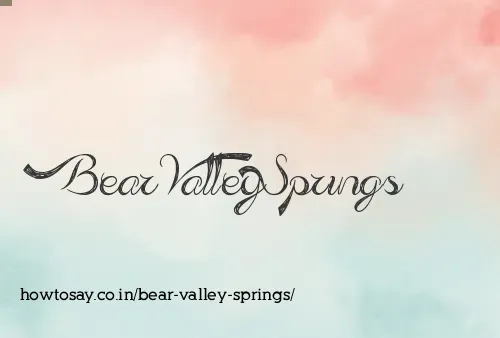 Bear Valley Springs