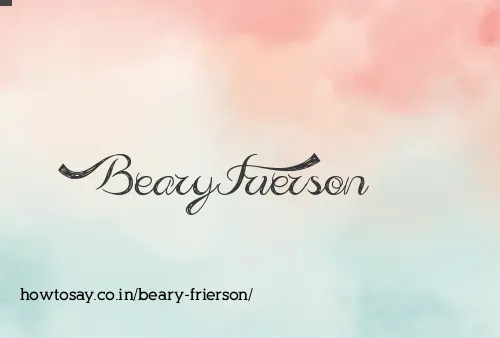 Beary Frierson