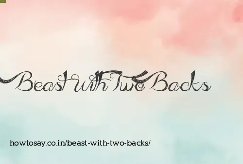 Beast With Two Backs