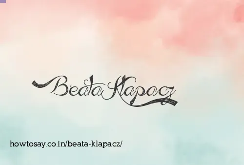 Beata Klapacz