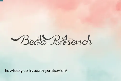 Beata Puntsevich