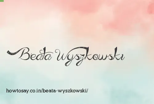 Beata Wyszkowski
